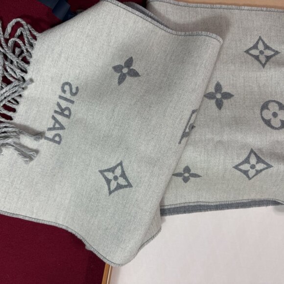 All About Monogram Scarf - Picture 7 of 8